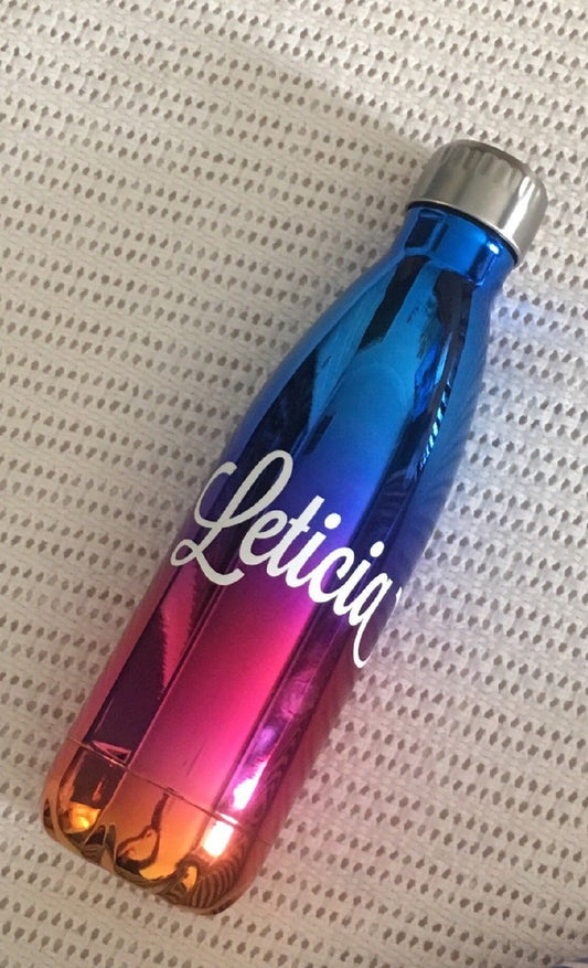 Personalised Name Sticker Lunch Box Water Bottle School Label — shown applied