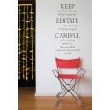 Joshua 1:8 Keep this book of the law Bible Christian Wall Decal Sticker