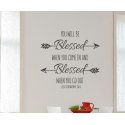 You will be Blessed when you come Bible Decal Sticker Christian Deuteronomy 28:6