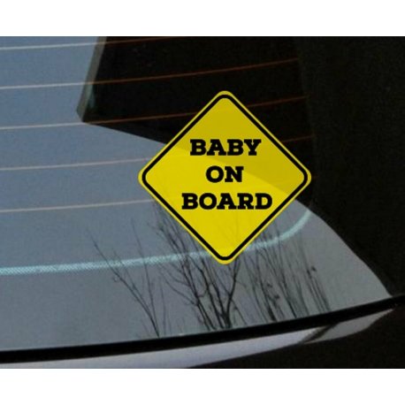 Baby Kids Child on Board Safety Sign Car Decal Vinyl Sticker