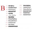 Personalised Decal Sticker Name Words Lettering Wall Door Car Window Sticker Decal Boat Car Wall Door 10~200cm