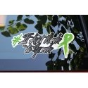 IT AINT WEAK TO SPEAK Car Sticker MENTAL HEALTH Window Banner It ant't weak