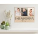 Fathers Day Photo Gift | POPY Wooden Photo Plaque Personalised Photo collage Grandpa Pops Papa Dad Daddy