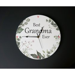 Grandma Nana Gift Custom Wood Photo Block Mother's Father's Day Gift 7 Photos