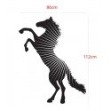 REARING HORSE IN THE MORNING SUNLIGHT REMOVABLE FEATURE WALL DECAL VINYL STICKER