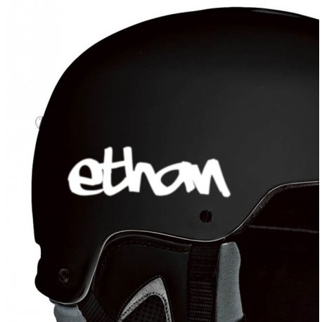 personalised bike helmet stickers