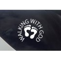 WALKING WITH GOD SIGN CAR DECAL VINYL STICKER
