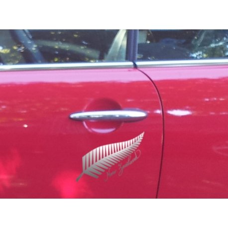 SILVER FERN TREE NEW ZEALAND KIWI SYMBOL VINYL DECAL CAR BOAT TATTOO