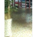Green Tile Static Cling No adhesive Reusable Frosting Window Film Privacy 1m/m