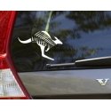 NZ Aussie Kangaroo Silver Fern Sign Car Boat UTE Truck Decal Vinyl Sticker