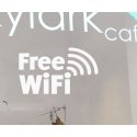 Free Wi-Fi Wifi Sign Wall Window Vinyl Sticker Decal Shop Cafe Pub Restaurant