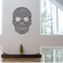 Sugar Skull Day of the Dead dia de los Wall Tattoo Vinyl Decal Sticker Removable