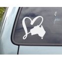 I Love Australia Aussie Love Car Boat Bike Laptop Outdoor Decal Vinyl Sticker