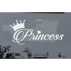 Princess Prince King Queen Crown Car Sticker Decal