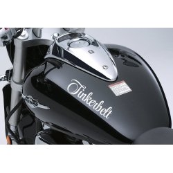 2x Custom Motorcycle Tank Helmet Cycle Name Decal Personalised Bike MTB Sticker