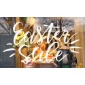 Easter Sale Vinyl Decal Sticker Wall Door Shop Window Sign Removable