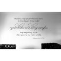 Roman 12:1 Therefore I urge you I beseech you Living Sacrifice Bible Verse Decal