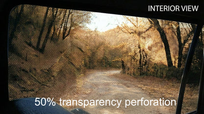 Distressed Waving Australian Flag Perforated Rear Window Decal | One Way Vision Sticker for Ute & 4x4