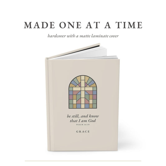 Personalized Prayer Journal, stained glass cover, photo 2