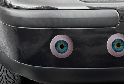 Eyeball Eye Stickers Pair Magpie Swooping Deterrent Helmet Car Decal 2-30cm — size guide