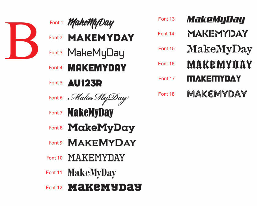 Custom Iron on Sticker Heat Transfer Glitter Rose Name Slogan Wedding Favour — in use