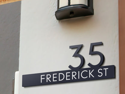 Personalised House Sign House Number Custom Address Sign Wall Door Mailbox — product photo