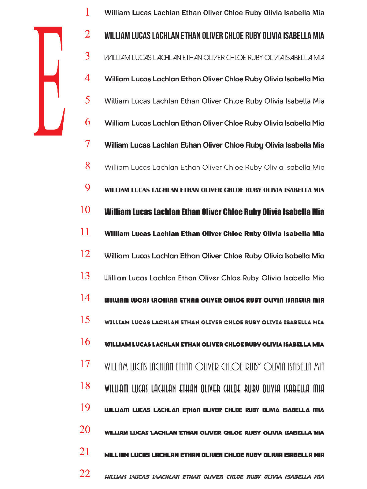 Custom Text Outdoor Permanent Vinyl Decal Sticker Very Durable 5 cm ~ 200 cm — size guide