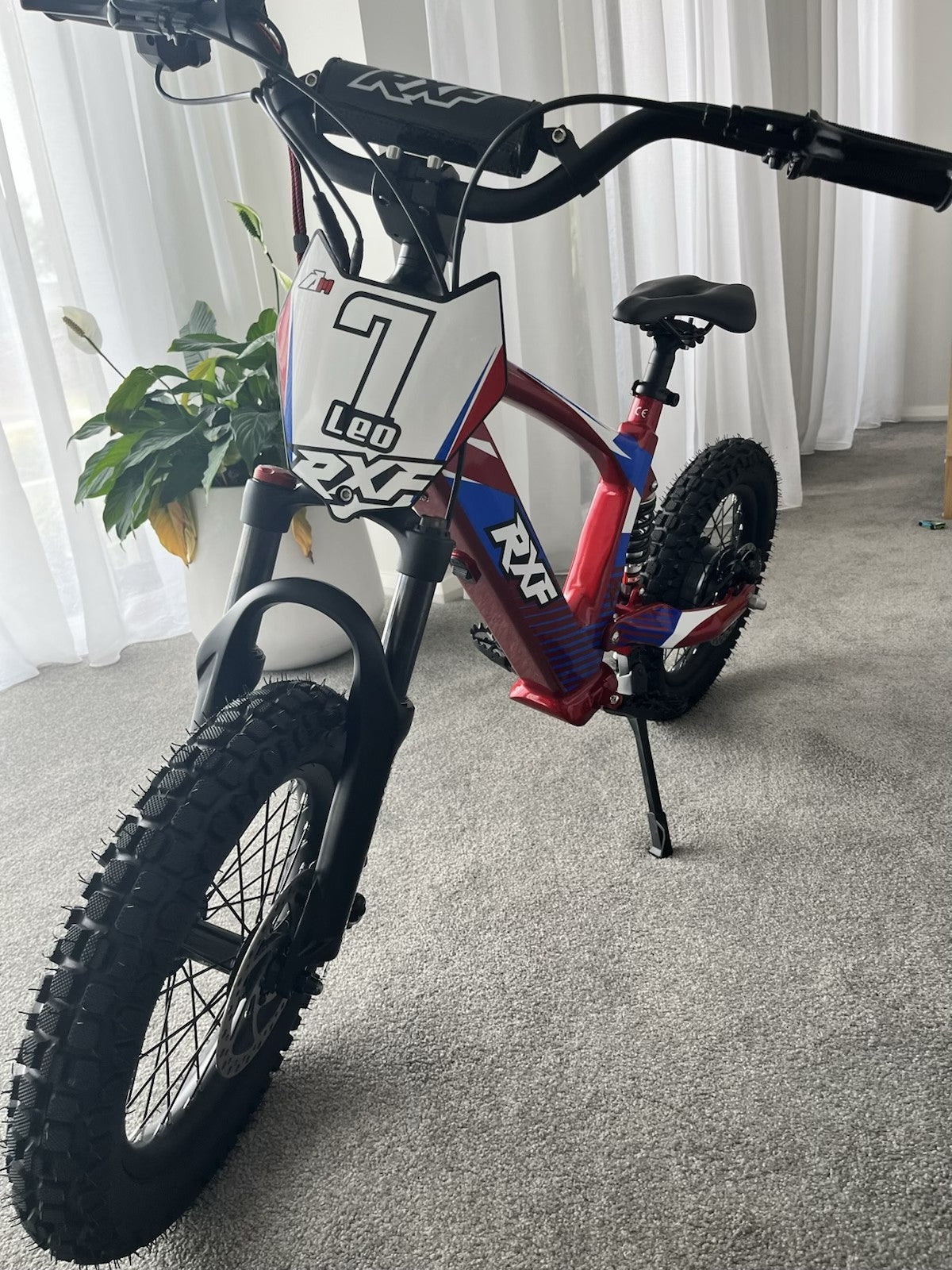 Custom Race Number Name Decal Sticker Motocross MX Dirt Bike Kart 2-15cm Vinyl — colour options