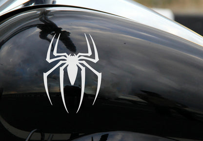 Spiderman logo Spider Sticker Decal Car Bike Motorcycle Helmet Decal — product photo