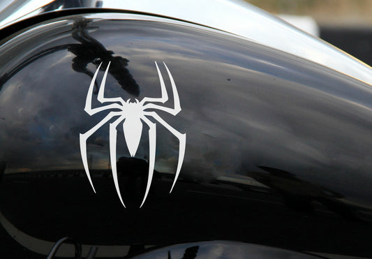 Spiderman logo Spider Sticker Decal Car Bike Motorcycle Helmet Decal — product photo