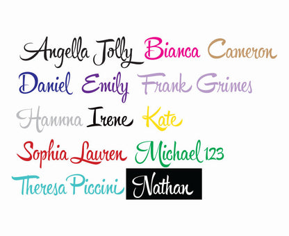 Custom name Shop Car Sticker Decal Outdoor Window Commercial Grade 5~200 cm — product photo