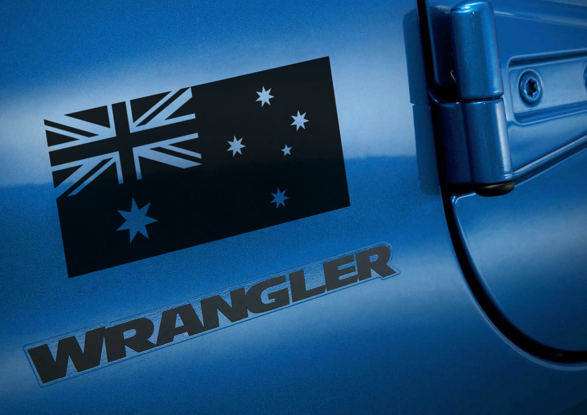 Australian Flag Decal Sticker 20cm Car Bike Helmet Window — product photo