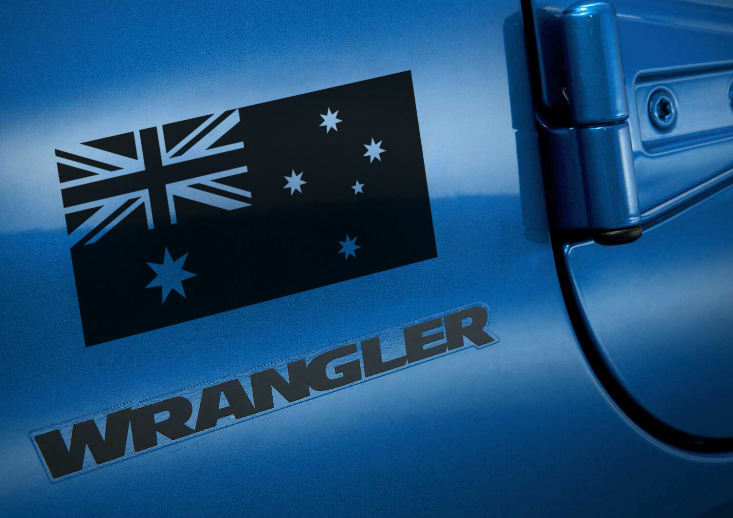 Australian Flag Decal Sticker 20cm Car Bike Helmet Window — product photo
