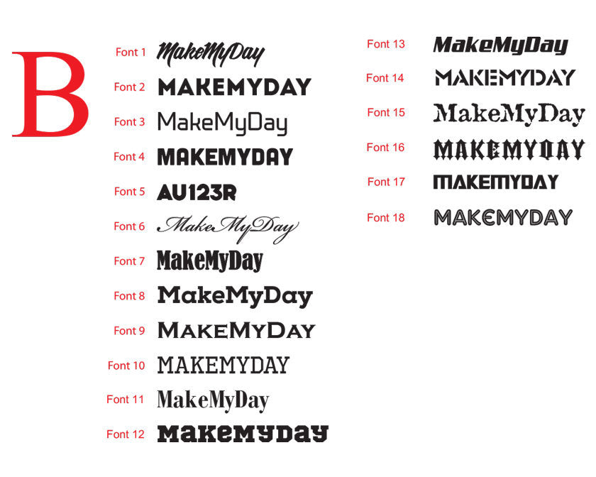 Custom name Shop Car Sticker Decal Outdoor Window Commercial Grade 5~200 cm — colour options