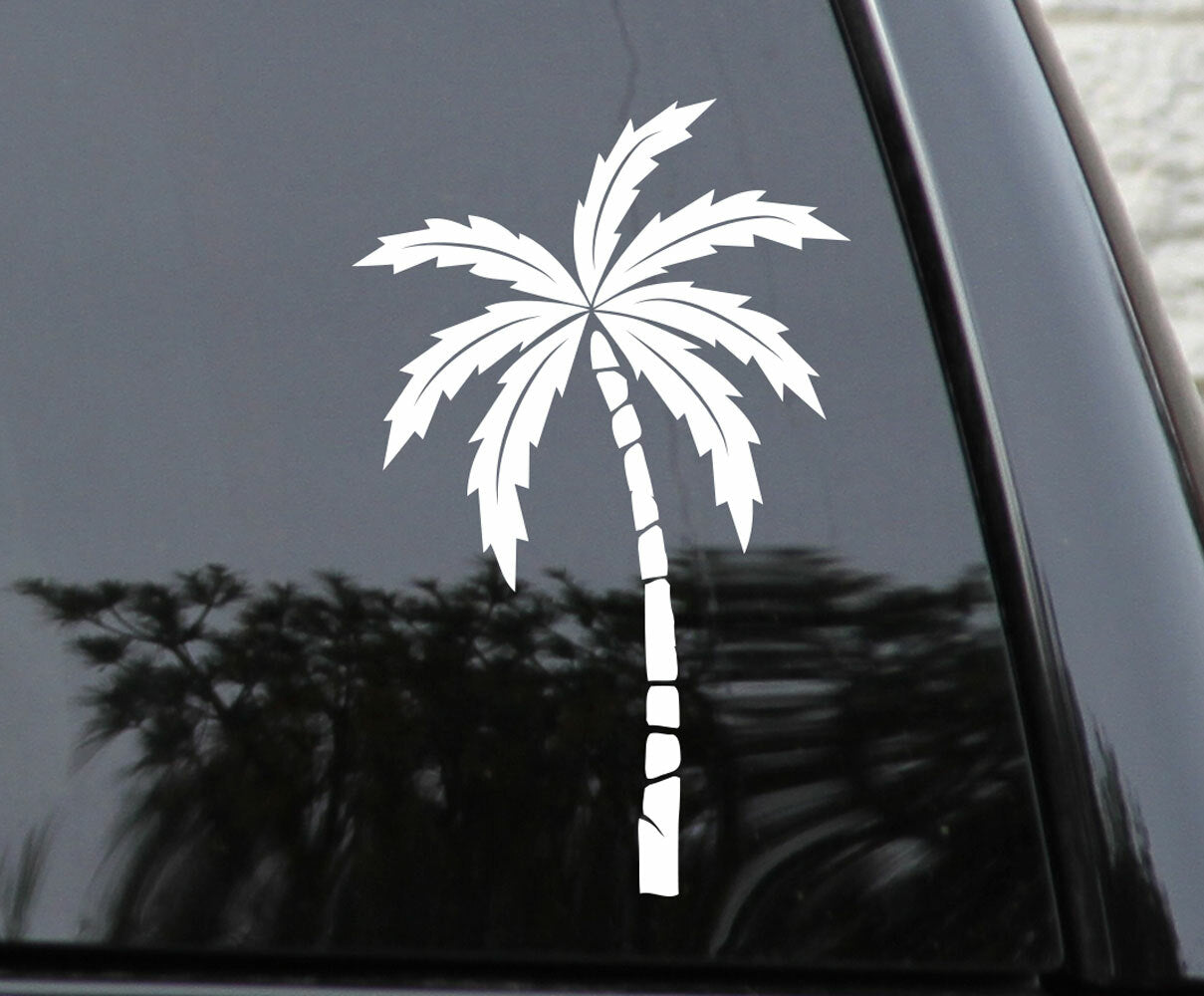 Palm Tree Sticker Decal Ocean Beach Holiday Car Window Wall — product photo