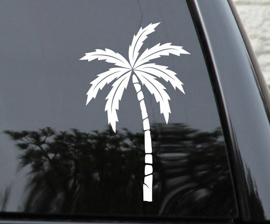 Palm Tree Sticker Decal Ocean Beach Holiday Car Window Wall — product photo