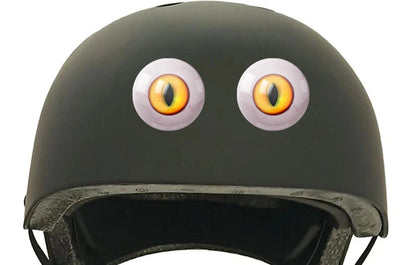 Eyeball Eye Stickers Pair Magpie Swooping Deterrent Helmet Car Decal 2-30cm — design options