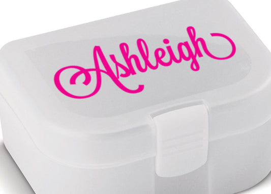 Personalised Name Sticker Lunch Box Water Bottle School Label — product photo