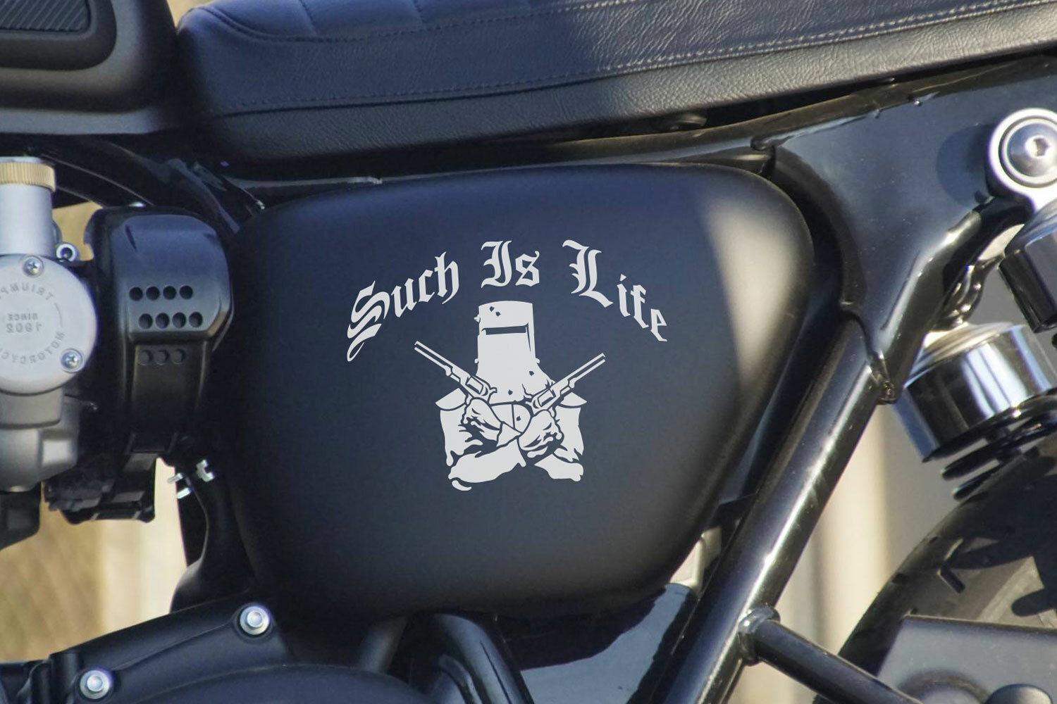 Such is Life Sticker Decal Ned Kelly Eureka Aussie Bike Car Window — product photo