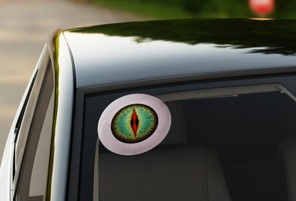 Eyeball Eye Stickers Pair Magpie Swooping Deterrent Helmet Car Decal 2-30cm — packaging