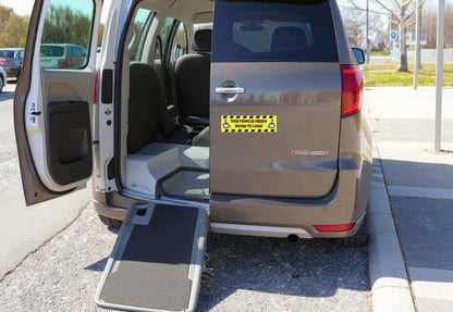 Wheelchair Vehicle Access Decal: High-Visibility Disabled Car Sticker – view 4