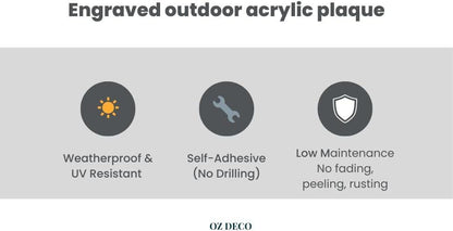 Brushed Silver 'Do Not Knock' Door Sign: Weatherproof Acrylic Plaque – view 6