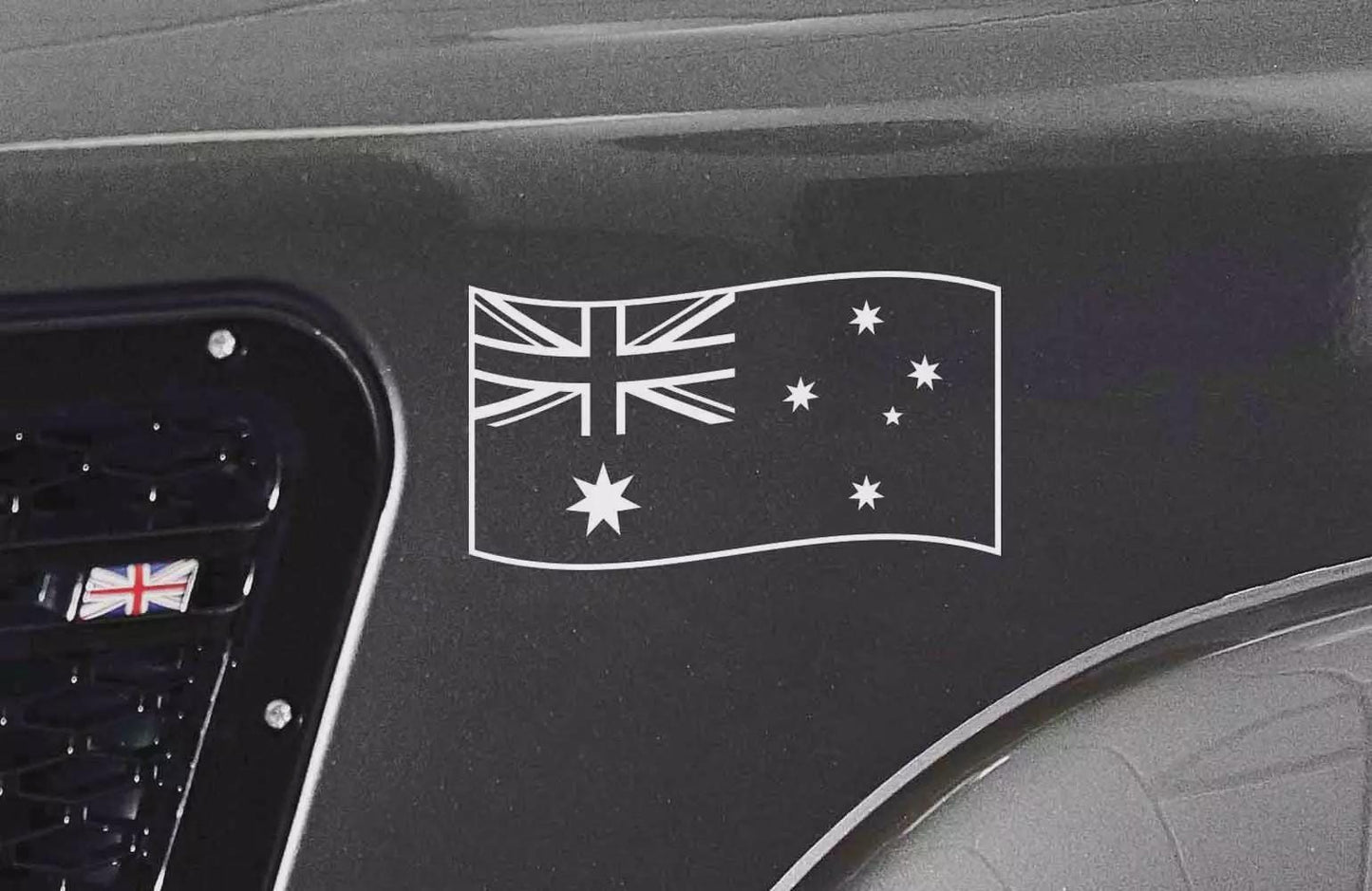 Australian Flag Vinyl Decal: Outdoor Car, Laptop, Helmet - Anzac Day Pride – view 8