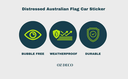 Assorted Australian Flag Sticker Pack | Waving and Standard Vinyl Decals – view 5