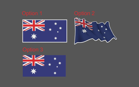 Australian Flag Vinyl Decal – Aussie Pride Car Sticker