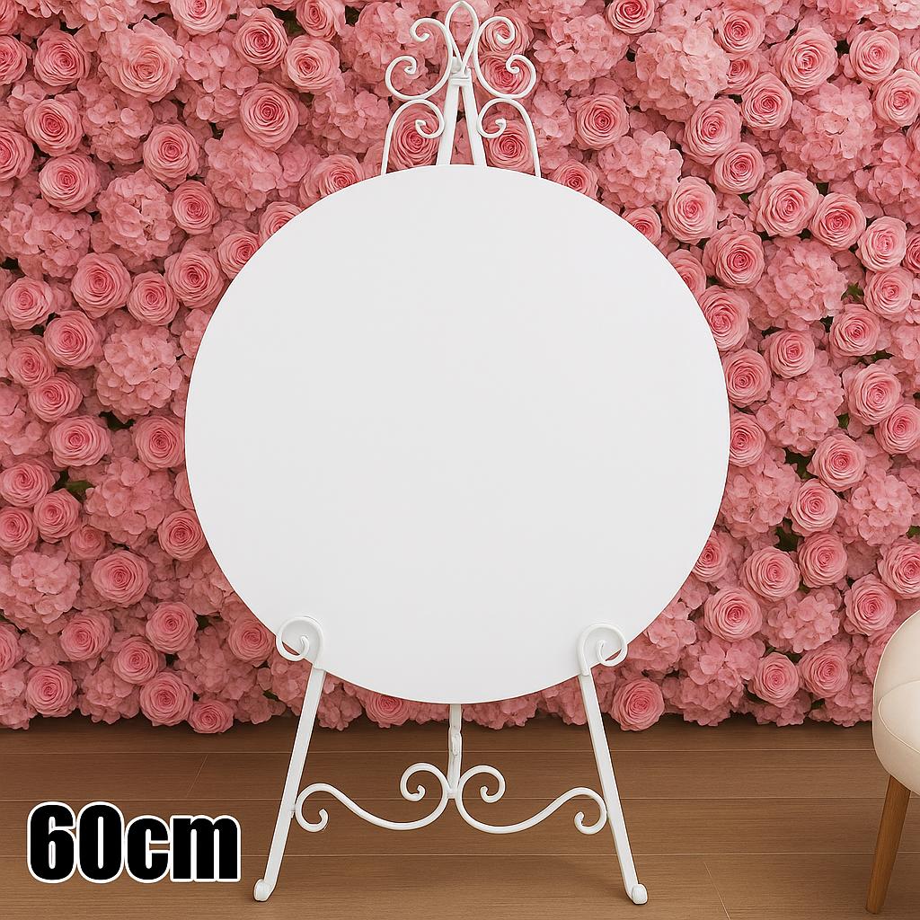 Blank Acrylic Round Sign: Wedding, Event, and Retail Signage – view 2