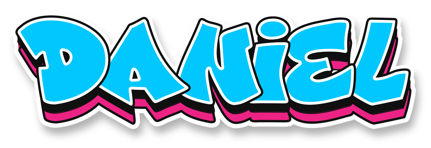 Graffiti Name SVG — Cut-Ready Vector Download