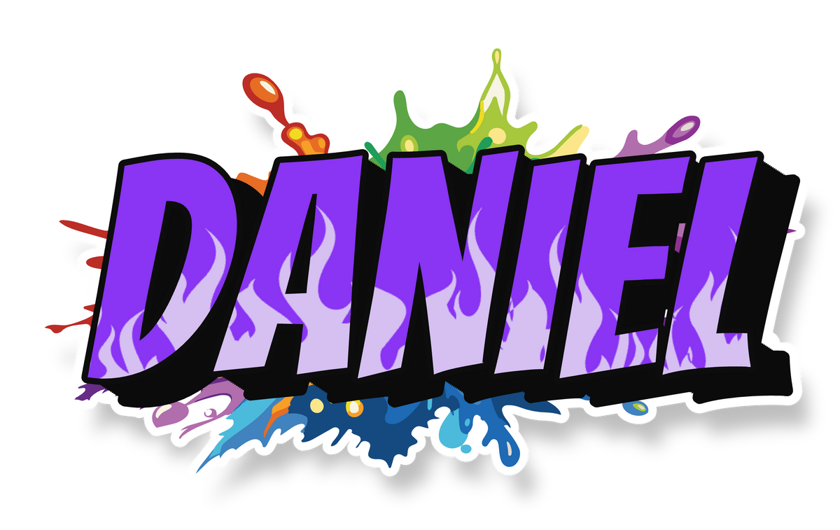 Custom Graffiti Name Sticker by OZ DECO