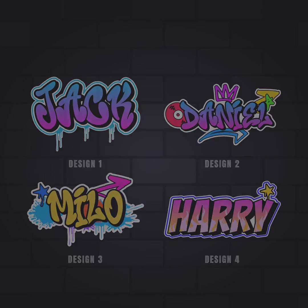 OZ DECO — make your name: a quick Graffiti Maker design showcase with music (2026-10-19)